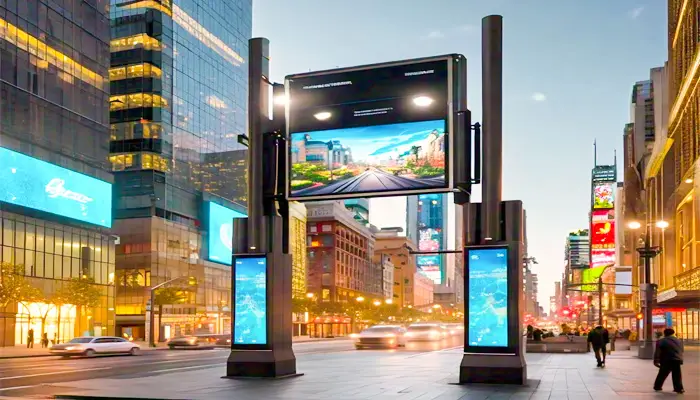The Digital Gateway: Unlocking City Potential with SMD Screens for Poles