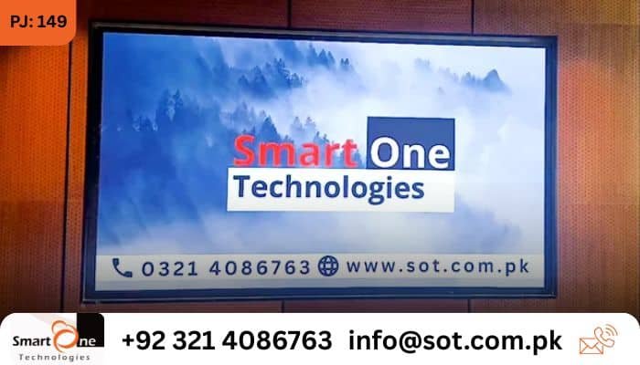 Digital Indoor SMD Screen at Atomic Energy Chashma Mianwali