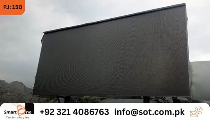 Digital Outdoor SMD Media Wall Installation at 423 Signal Company Muzaffarabad