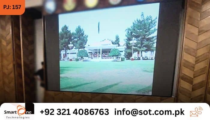 The Cutting-Edge P-1.8 SMD Video Wall Installation at 84 Signals, Bahawalpur