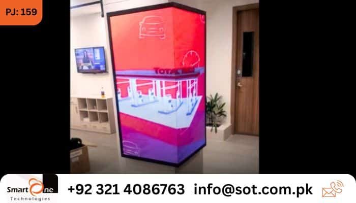 The Curved SMD Screen at Total Parco Pakistan: A Visionary Leap into the Future