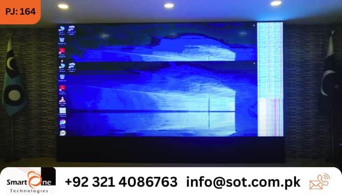 Indoor SMD Screen in Garrison Auditorium Masror Base Karachi Innovation with Legacy