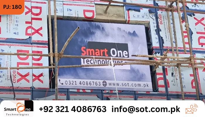 Outdoor SMD Screen Successfully Installed at Huzaifa Shopping Mall, Shorkot