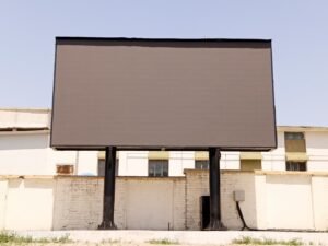 Outdoor SMD screen installation at ARF PAC, Kamra by Smart One Technologies, delivering a high-quality large-format LED display